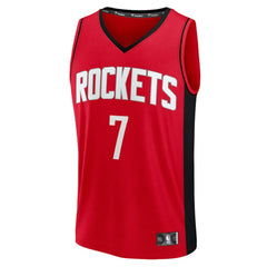 Kevin Durant Houston Rockets Fast Break Replica Player Jersey - Icon Edition - Red