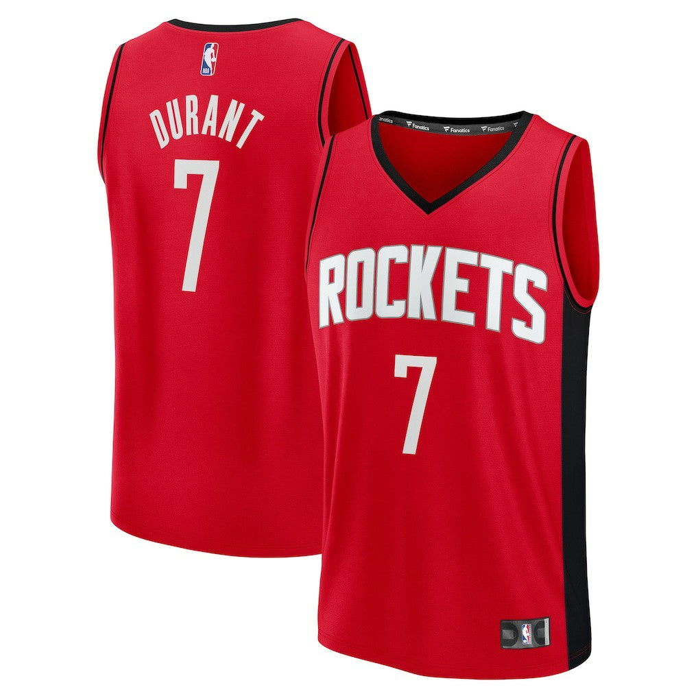 Kevin Durant Houston Rockets Youth Fast Break Replica Player Jersey - Icon Edition - Red