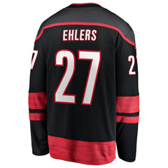 Nikolaj Ehlers Carolina Hurricanes Fanatics Home Breakaway Jersey Black