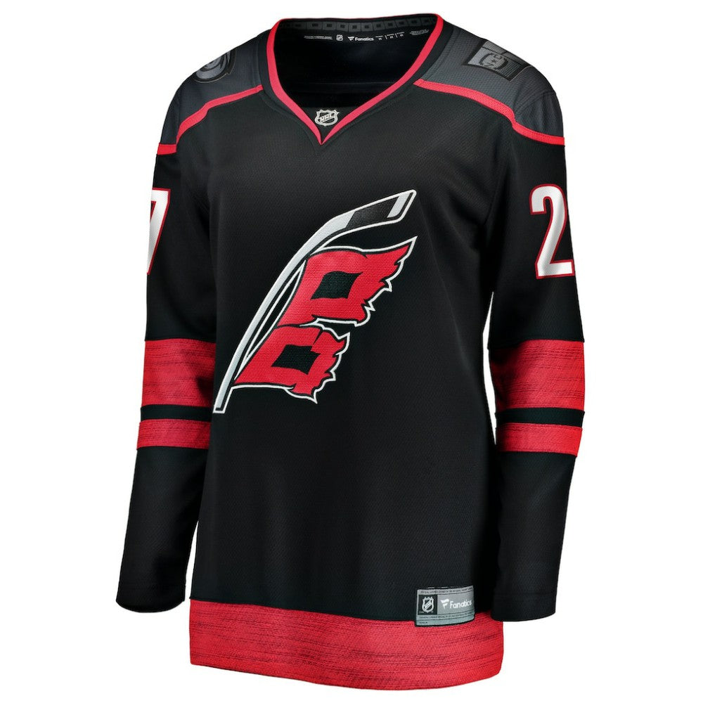 Nikolaj Ehlers Carolina Hurricanes Fanatics Women's Home Breakaway Jersey Black