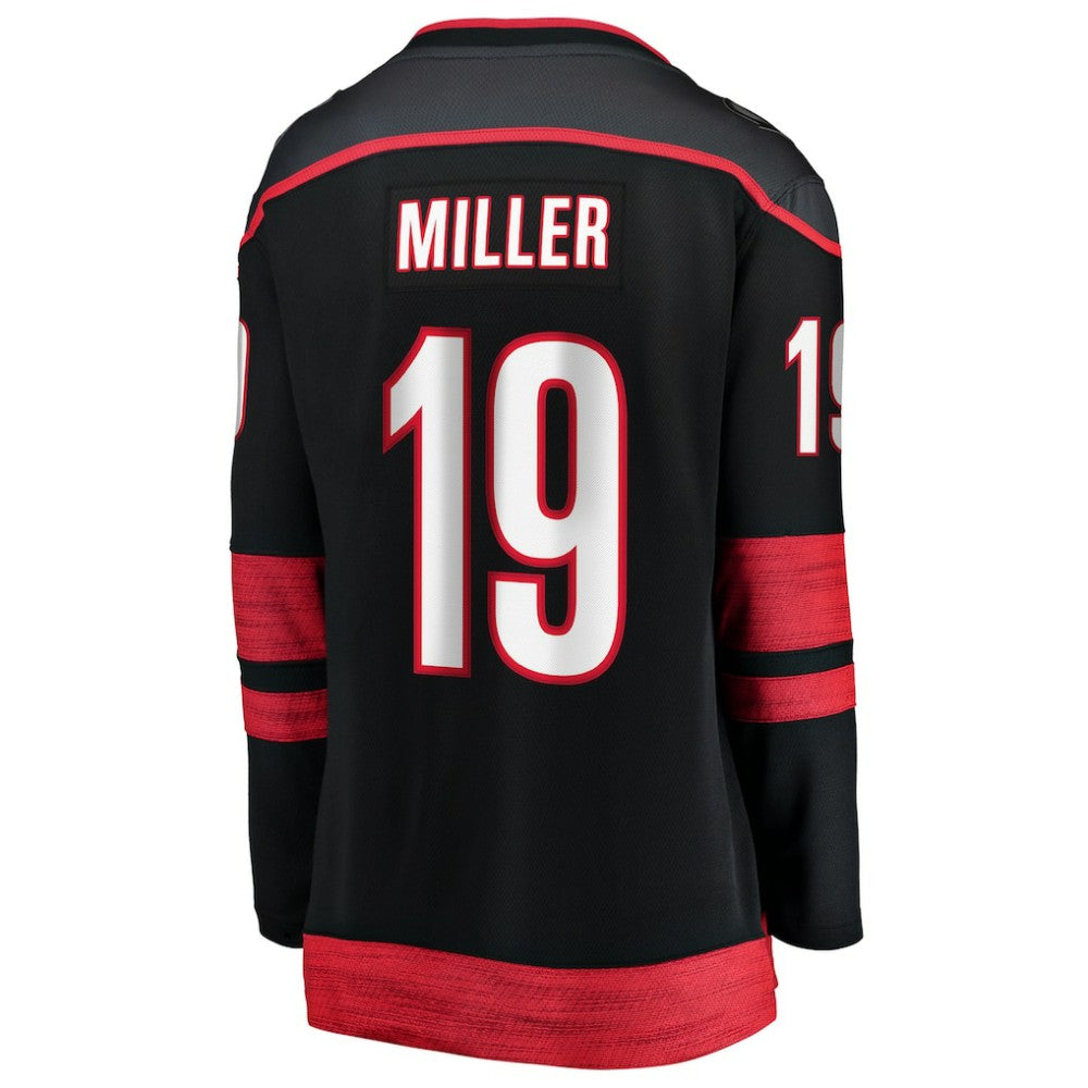K'Andre Miller Carolina Hurricanes Fanatics Women's Home Breakaway Jersey Black