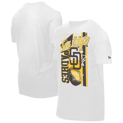 San Diego Padres Big Graphic Domestic T-Shirt White | New Era