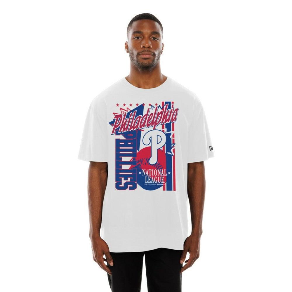 Philadelphia Phillies Big Graphic Domestic T-Shirt White | New Era
