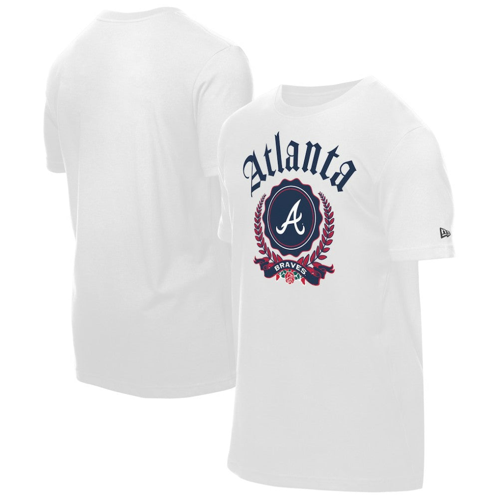 Atlanta Braves Fleur Domestic T-Shirt White | New Era