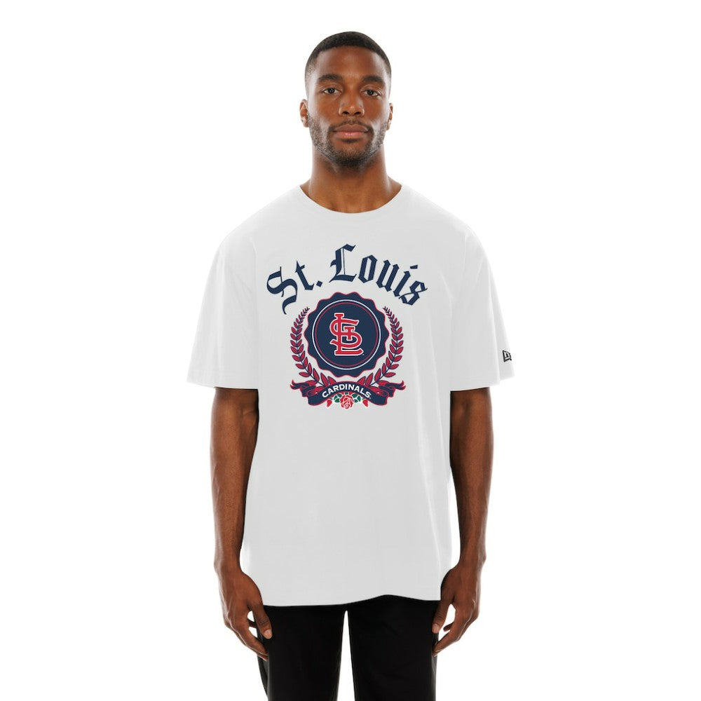 St. Louis Cardinals Fleur Domestic T-Shirt White | New Era