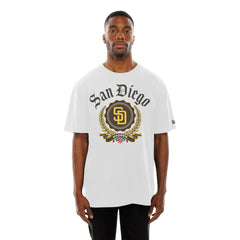 San Diego Padres Fleur Domestic T-Shirt White | New Era