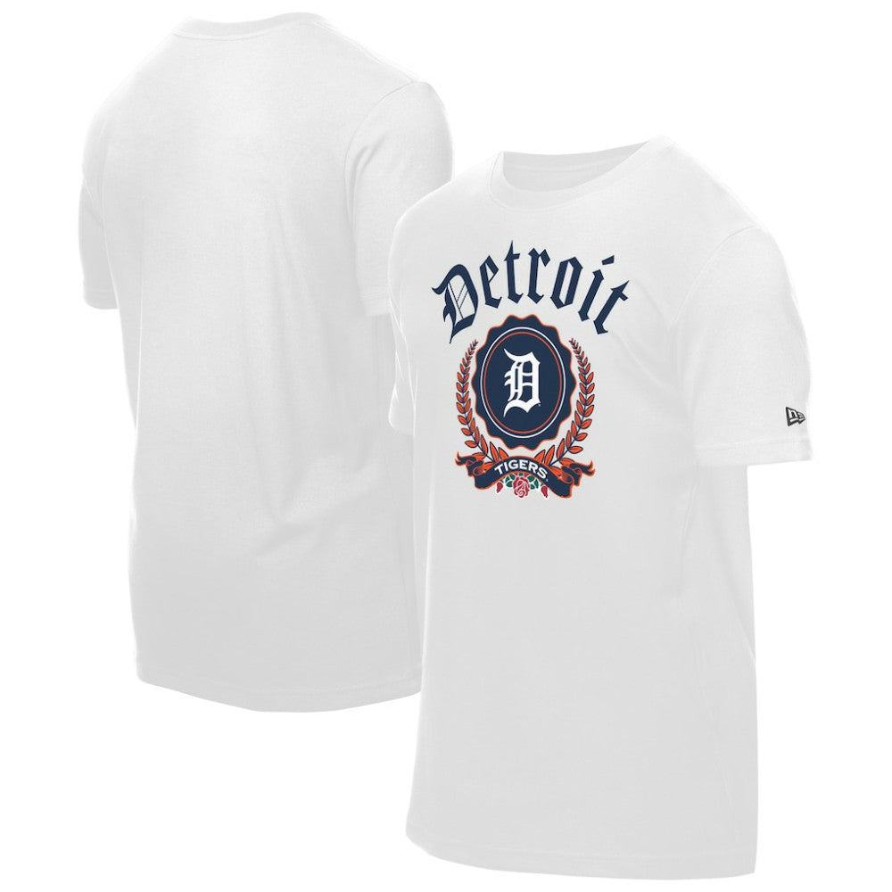 Detroit Tigers Fleur Domestic T-Shirt White | New Era
