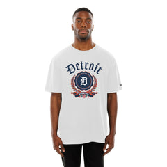 Detroit Tigers Fleur Domestic T-Shirt White | New Era