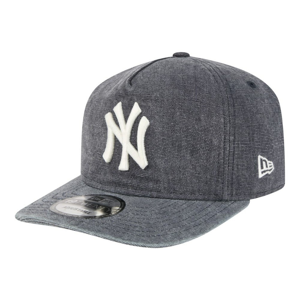 New York Yankees  Denim Classic 19TWENTY Adjustable Hat Navy Heather | New Era