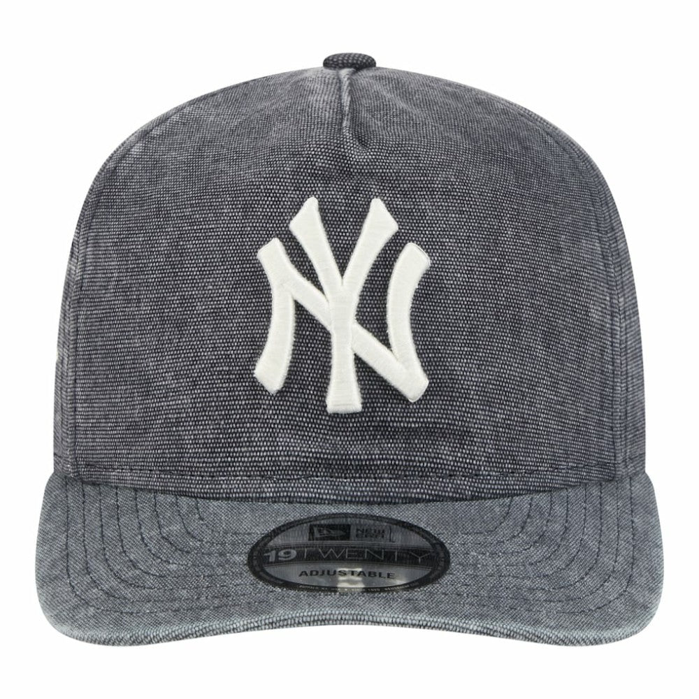 New York Yankees  Denim Classic 19TWENTY Adjustable Hat Navy Heather | New Era