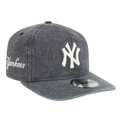 New York Yankees  Denim Classic 19TWENTY Adjustable Hat Navy Heather | New Era
