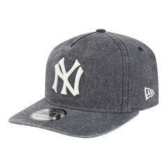 New York Yankees Throwback Denim Classic 19TWENTY Adjustable Hat Navy Heather | New Era
