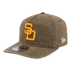 San Diego Padres Throwback Denim Classic 19TWENTY Adjustable Hat Brown | New Era