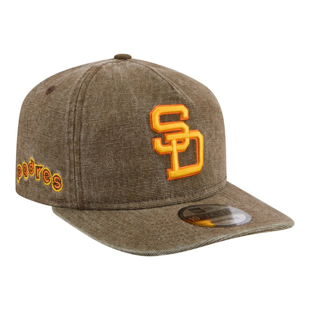 San Diego Padres Throwback Denim Classic 19TWENTY Adjustable Hat Brown | New Era