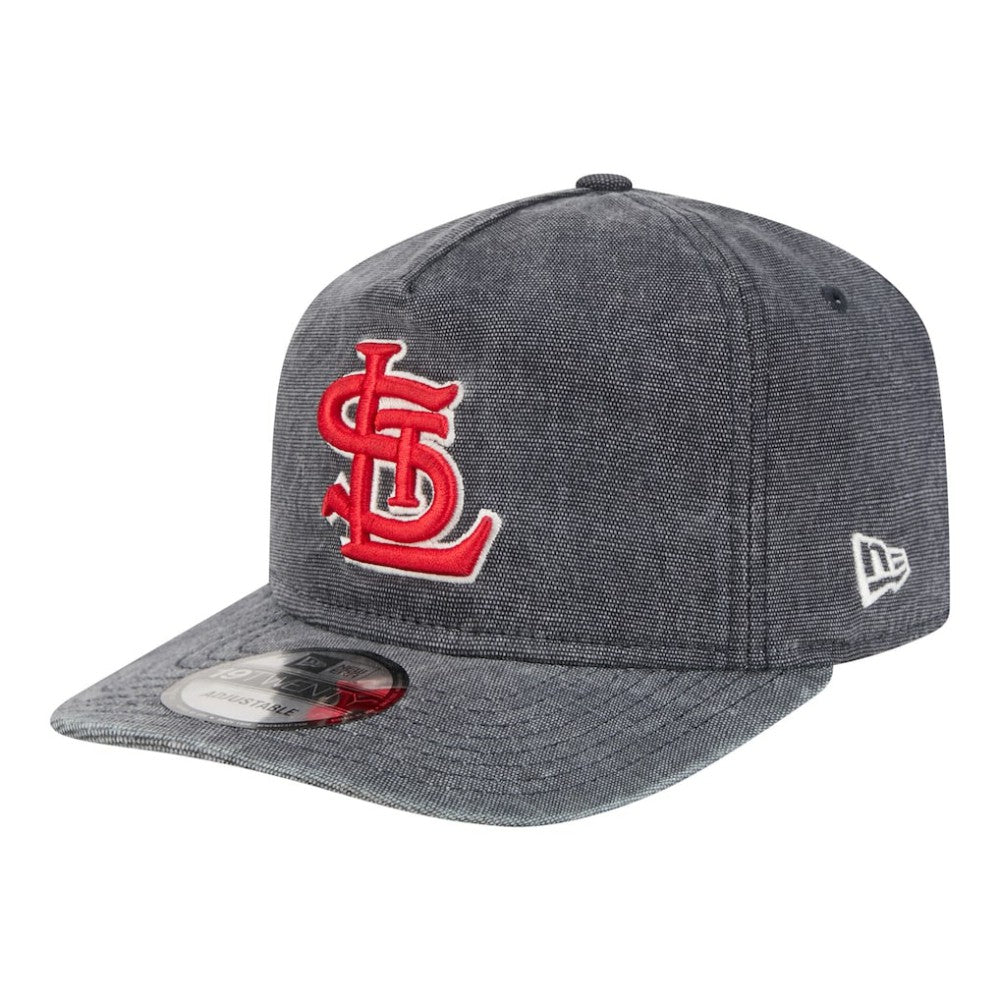 St. Louis Cardinals Throwback Denim Classic 19TWENTY Adjustable Hat Heather Gray | New Era