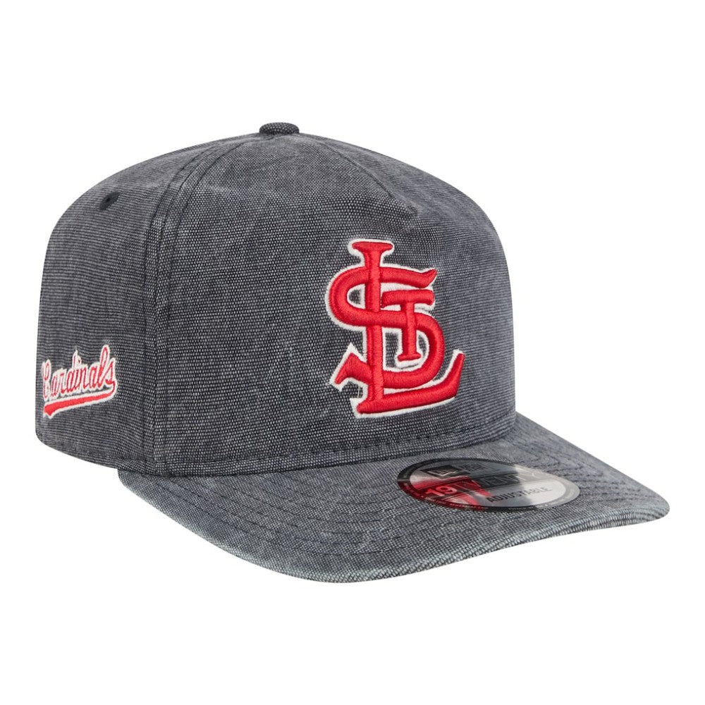 St. Louis Cardinals Throwback Denim Classic 19TWENTY Adjustable Hat Heather Gray | New Era