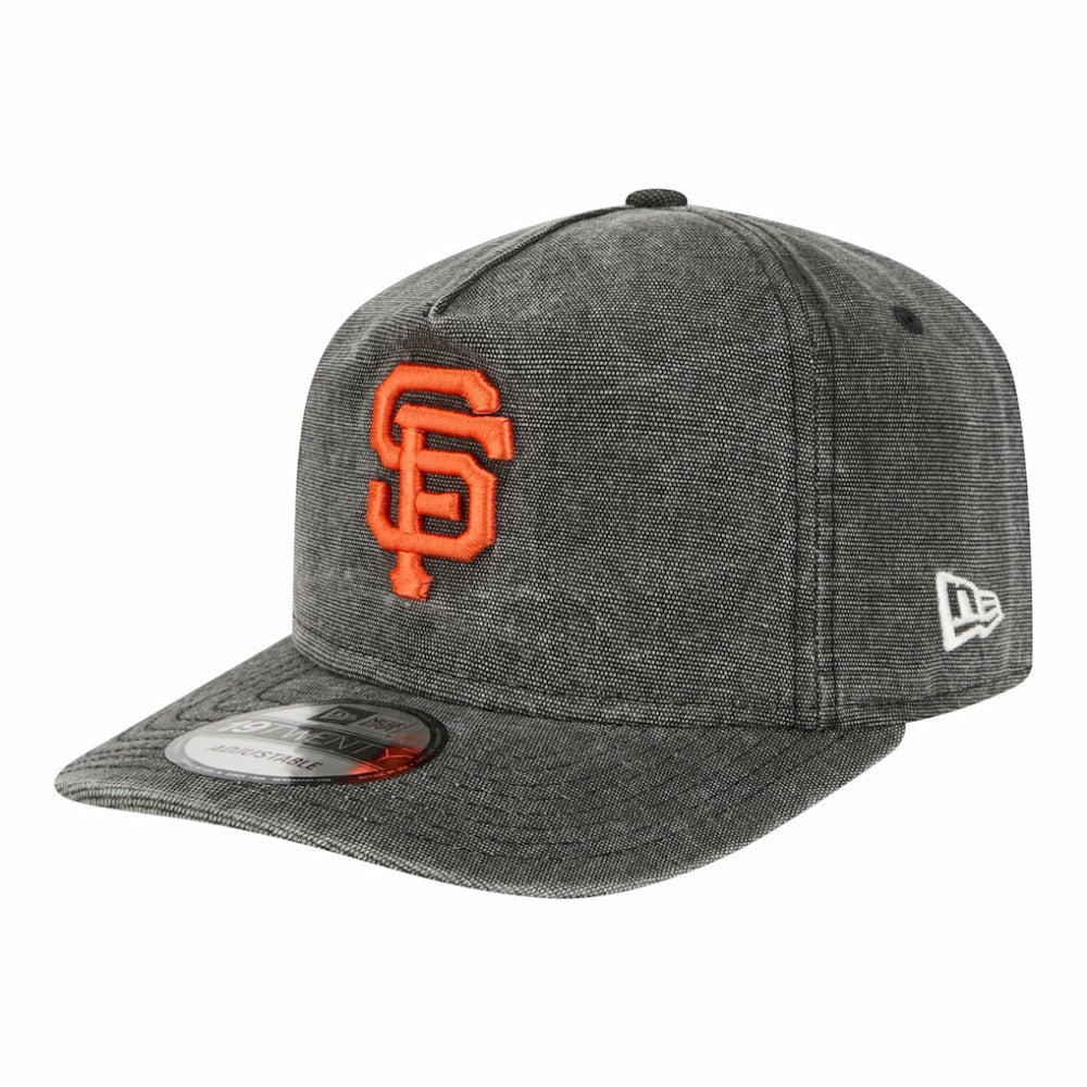 San Francisco Giants  Denim Classic 19TWENTY Adjustable Hat Black | New Era