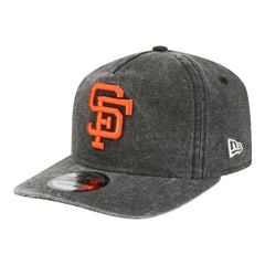 San Francisco Giants Throwback Denim Classic 19TWENTY Adjustable Hat Black | New Era