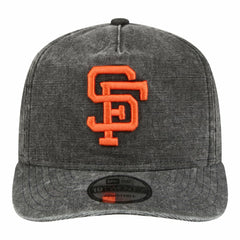 San Francisco Giants Throwback Denim Classic 19TWENTY Adjustable Hat Black | New Era