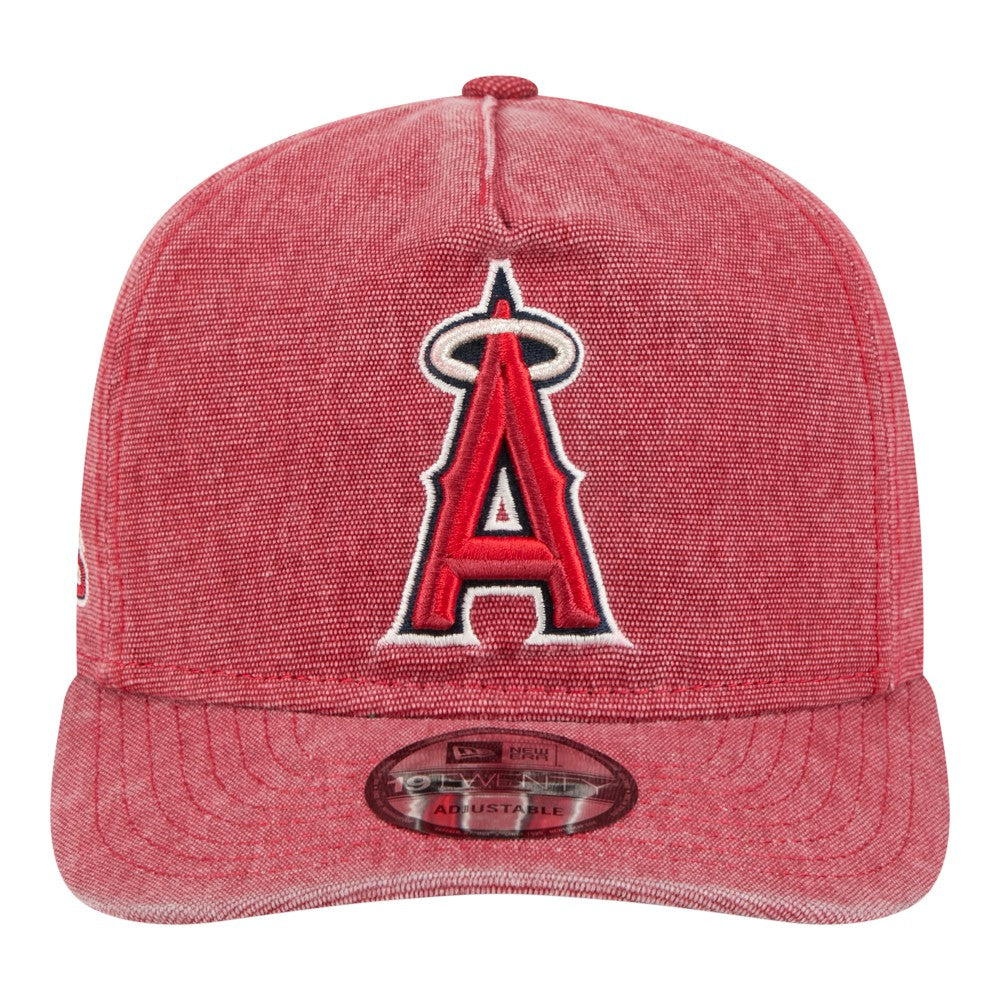 Los Angeles Angels  Denim Classic 19TWENTY Adjustable Hat Red | New Era