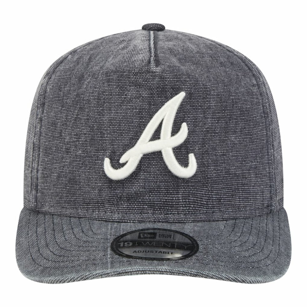 Atlanta Braves  Denim Classic 19TWENTY Adjustable Hat Navy Heather | New Era