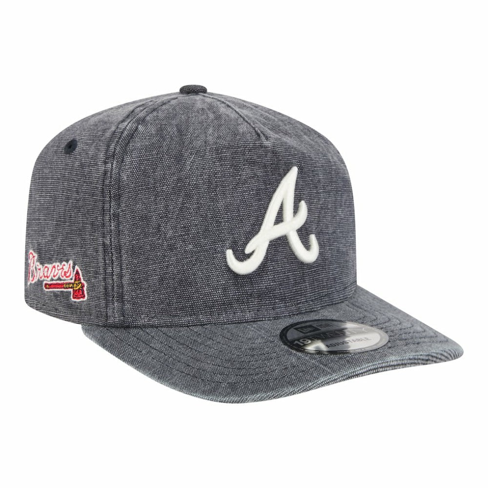 Atlanta Braves  Denim Classic 19TWENTY Adjustable Hat Navy Heather | New Era