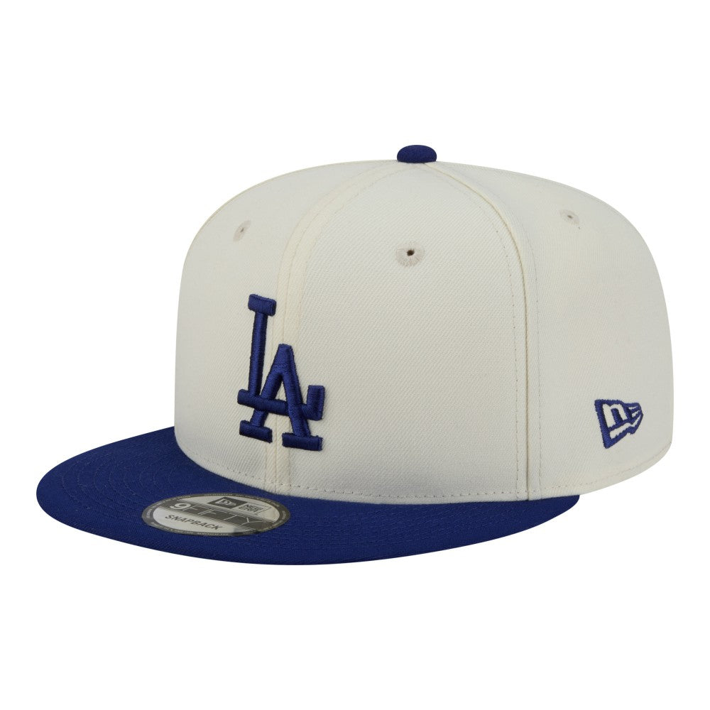 Los Angeles Dodgers Localized 9FIFTY Snapback Hat Cream/Royal | New Era