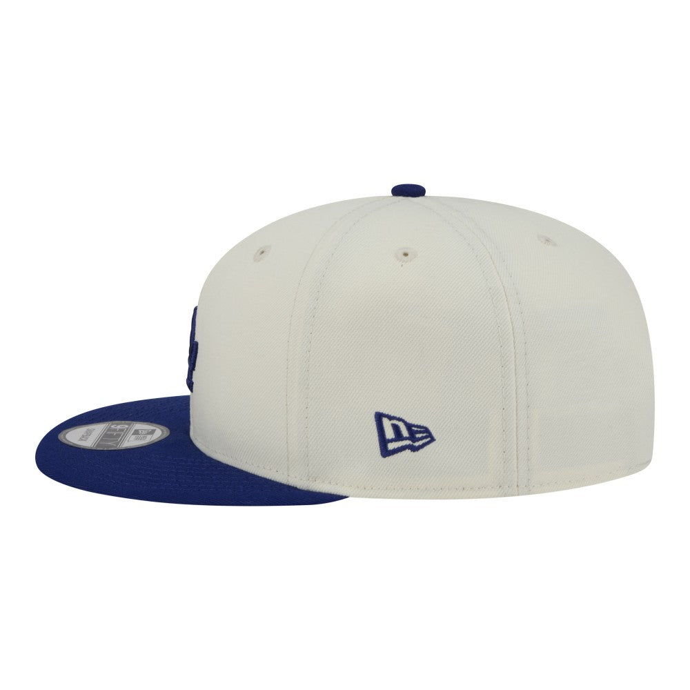 Los Angeles Dodgers Localized 9FIFTY Snapback Hat Cream/Royal | New Era