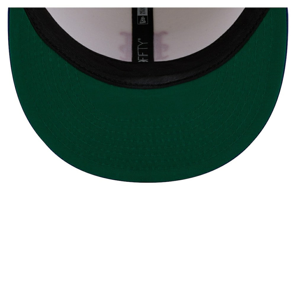 New York Mets Localized 9FIFTY Snapback Hat Cream/Royal | New Era