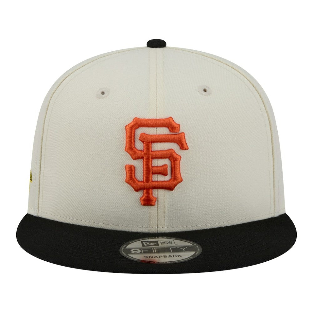 San Francisco Giants Localized 9FIFTY Snapback Hat Cream/Black | New Era