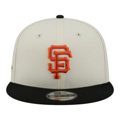 San Francisco Giants Localized 9FIFTY Snapback Hat Cream/Black | New Era