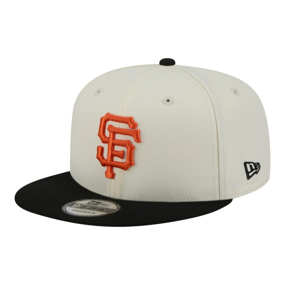 San Francisco Giants Localized 9FIFTY Snapback Hat Cream/Black | New Era