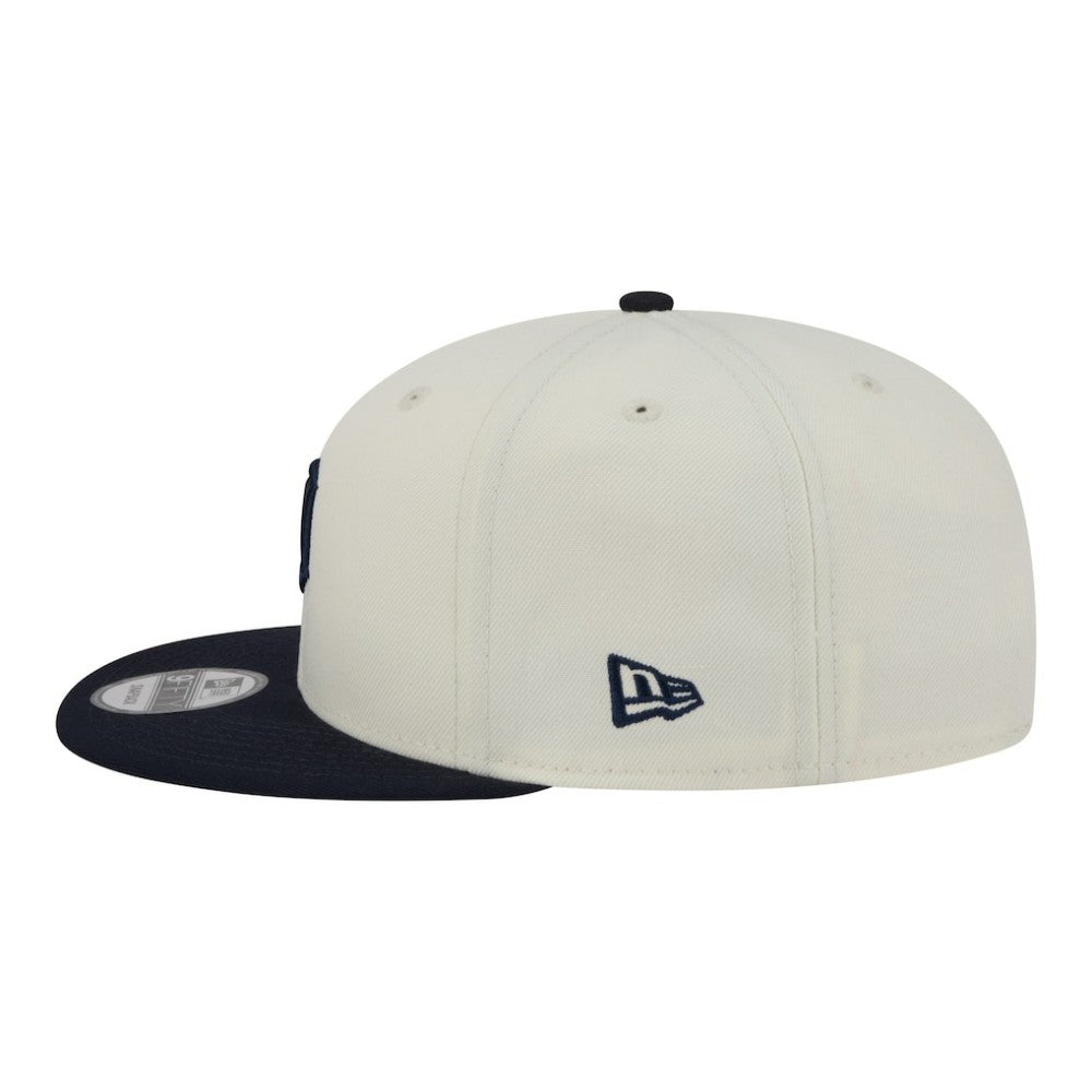 Detroit Tigers Localized 9FIFTY Snapback Hat Cream/Navy | New Era