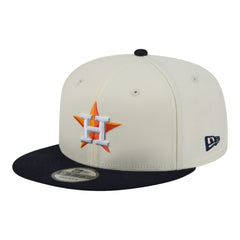 Houston Astros Localized 9FIFTY Snapback Hat Cream/Navy | New Era