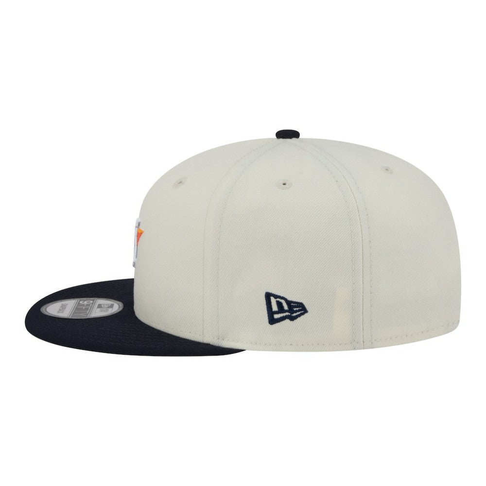 Houston Astros Localized 9FIFTY Snapback Hat Cream/Navy | New Era
