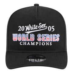 Chicago White Sox 2005 World Series Champions Historic 9FIFTY A-Frame Snapback Hat Black | New Era
