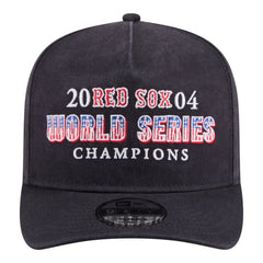 Boston Red Sox 2004 World Series Champions Historic 9FIFTY A-Frame Snapback Hat Navy | New Era