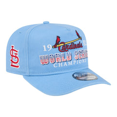 St. Louis Cardinals 1982 World Series Champions Historic 9FIFTY A-Frame Snapback Hat Light Blue | New Era