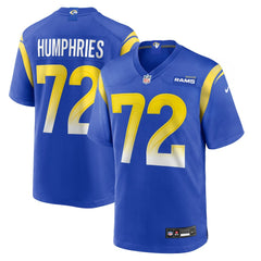 D.J. Humphries Los Angeles Rams Team Game Jersey - Royal