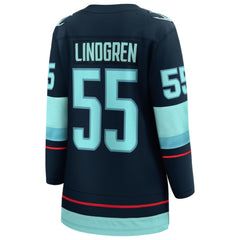 Ryan Lindgren Seattle Kraken Fanatics Women's Home Breakaway Jersey Deep Sea Blue