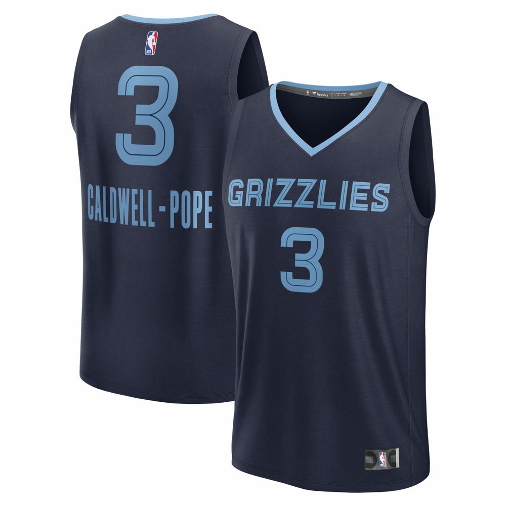 Kentavious Caldwell-Pope Memphis Grizzlies Fast Break Replica Player Jersey - Icon Edition - Navy