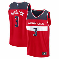 CJ McCollum Washington Wizards Youth Fast Break Replica Player Jersey - Icon Edition - Red