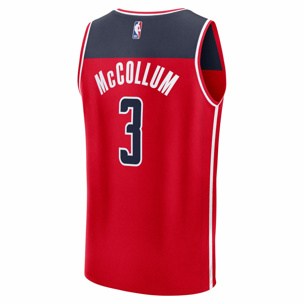 CJ McCollum Washington Wizards Youth Fast Break Replica Player Jersey - Icon Edition - Red