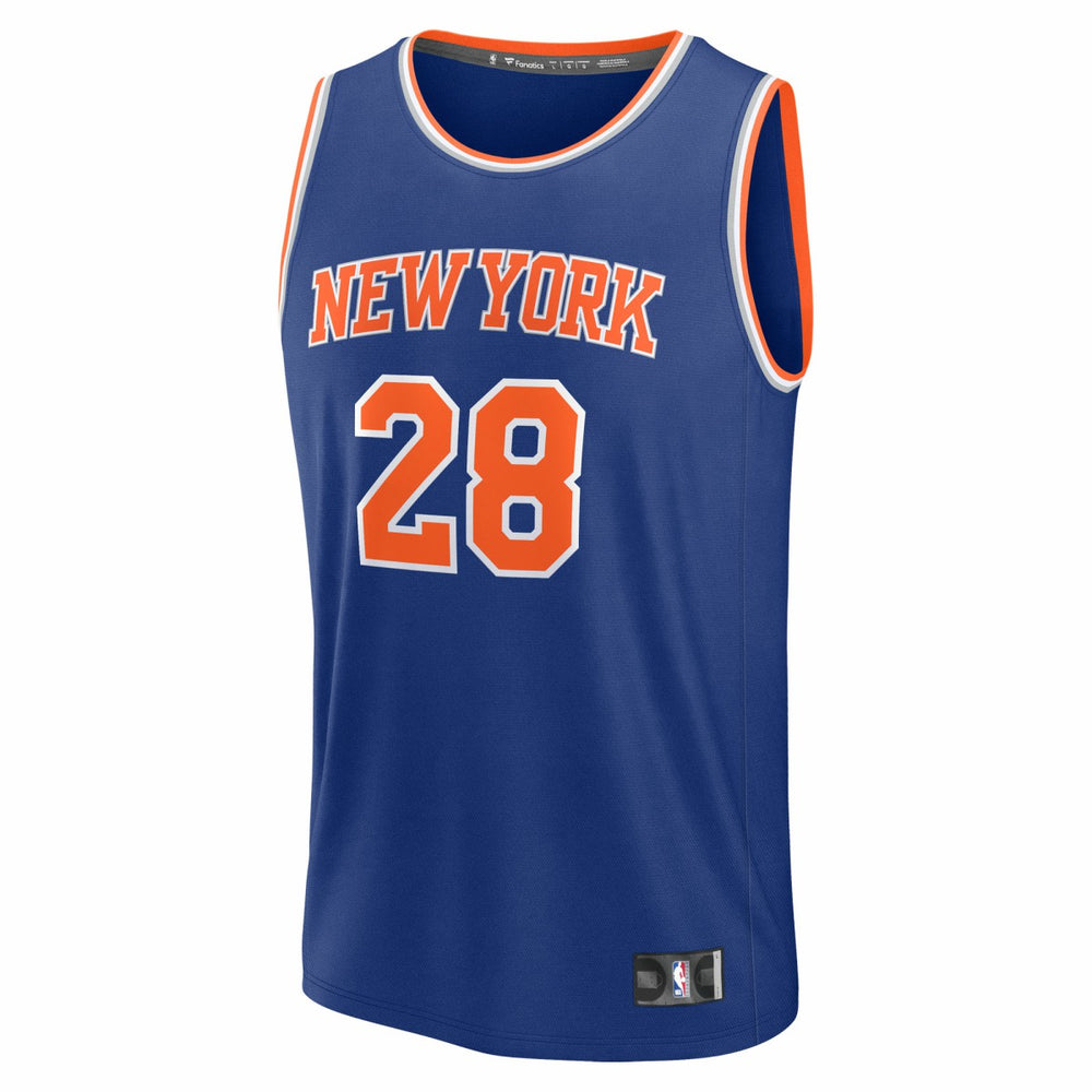 Guerschon Yabusele New York Knicks Fast Break Replica Player Jersey - Icon Edition - Blue