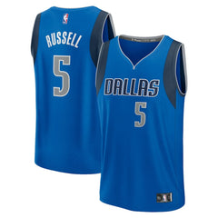D'Angelo Russell Dallas Mavericks Fast Break Replica Player Jersey sale - Icon Editi- Blue