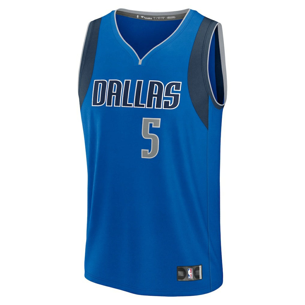 D'Angelo Russell Dallas Mavericks Fast Break Replica Player Jersey sale - Icon Editi- Blue