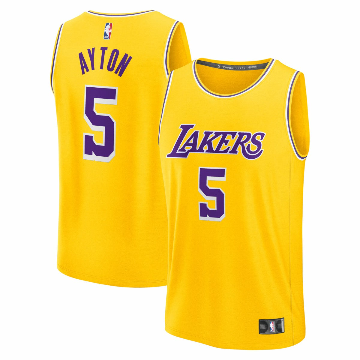 Deandre Ayton Los Angeles Lakers Fast Break Replica Player Jersey - Icon Edition - Gold