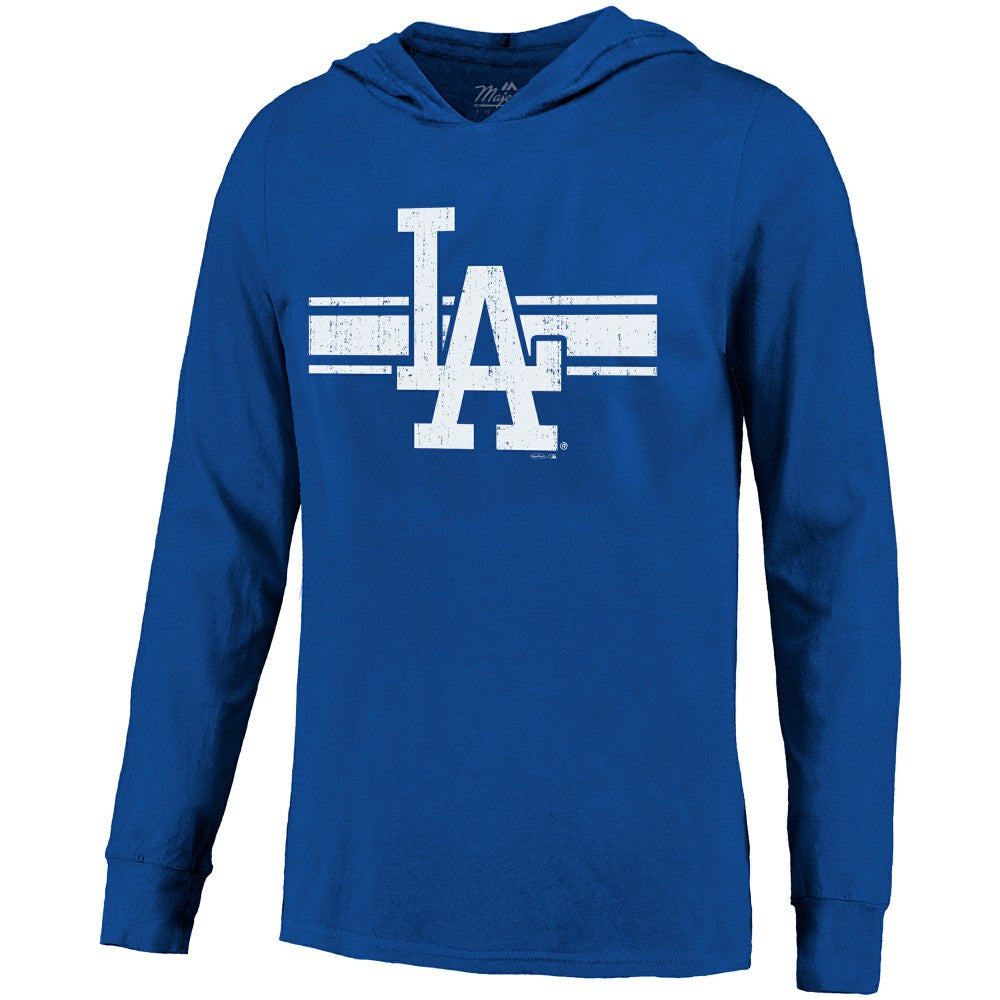 Shohei Ohtani Los Angeles Dodgers Majestic Threads Lightweight Name & Number Hoodie Royal
