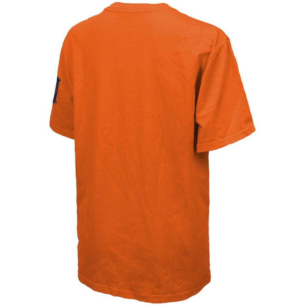 Tarik Skubal Detroit Tigers Majestic Threads Women's Oversized Name & Number T-Shirt Orange