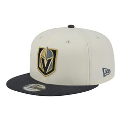 Vegas Golden Knights New Era Injection Localized Two-Tone 9FIFTY Snapback Hat White/Charcoal